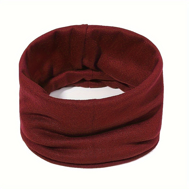 Knitted Scarves for Men and Women Warm Autumn Winter Pullover Neck Sleeves