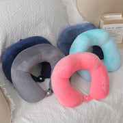 Travel Pillow U Shape Neck Support for Plane Train Car Travel Comfort