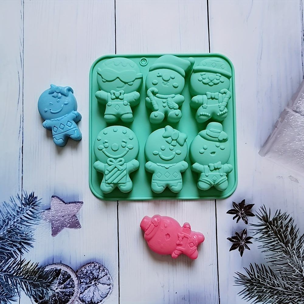 Silicone Mold for DIY Treats and Decorations for Cake Baking Chocolate Candy Gummy Soap Clay