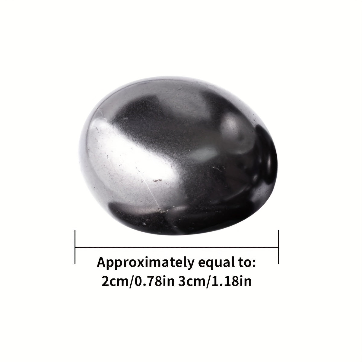 Set of 5 Black Obsidian Polished Healing Crystals for Water Purification and Home Decor