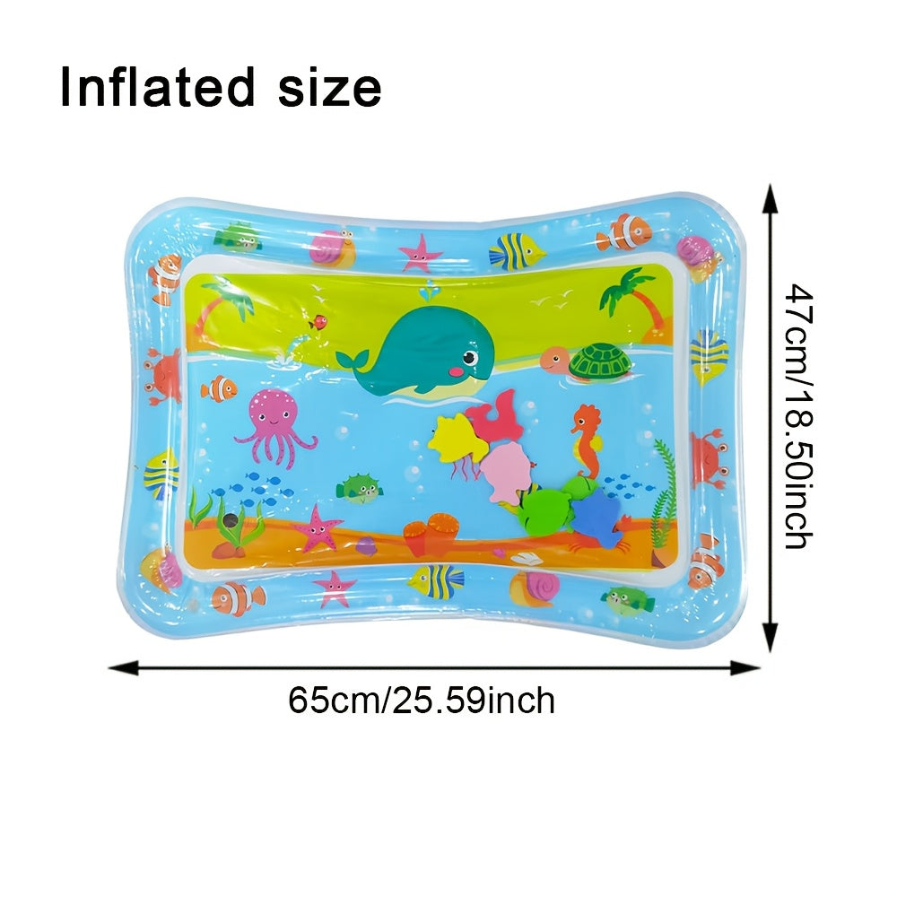 Qiziqarli kit qiyofasiga ega bo'lgan inflatsion suzish havzasi matosi, qorin vaqti va o'yin uchun mukammal