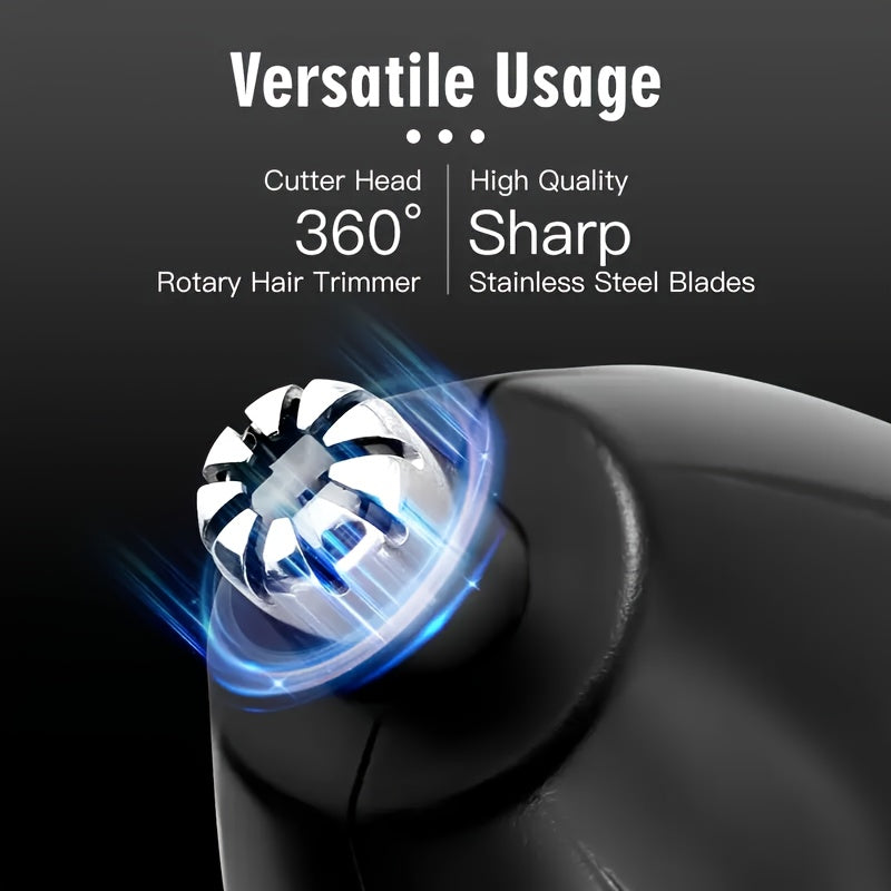 3-в-1 мужской набор для ухода за собой электробритва триммер для бороды триммер для носовых волос машинка для стрижки