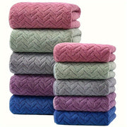 4-Piece Absorbent Soft Bath Towel Set for Home Spa Gym Fitness and Gift