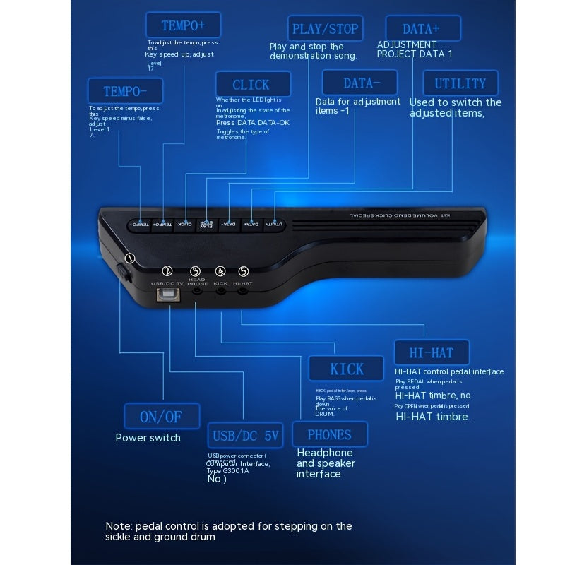Ручной силиконовый складной барабан, портативный USB электронный барабан для хип-хопа и джаза. Требуются внешние колонки для звука. С праздником Курбан-байрам!