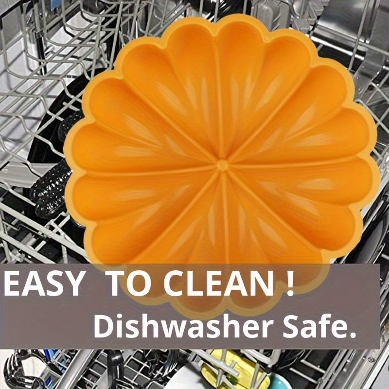 Large Pumpkin-Shaped Silicone Mold for Baking Gelatin Bread Jelly 22.86cm