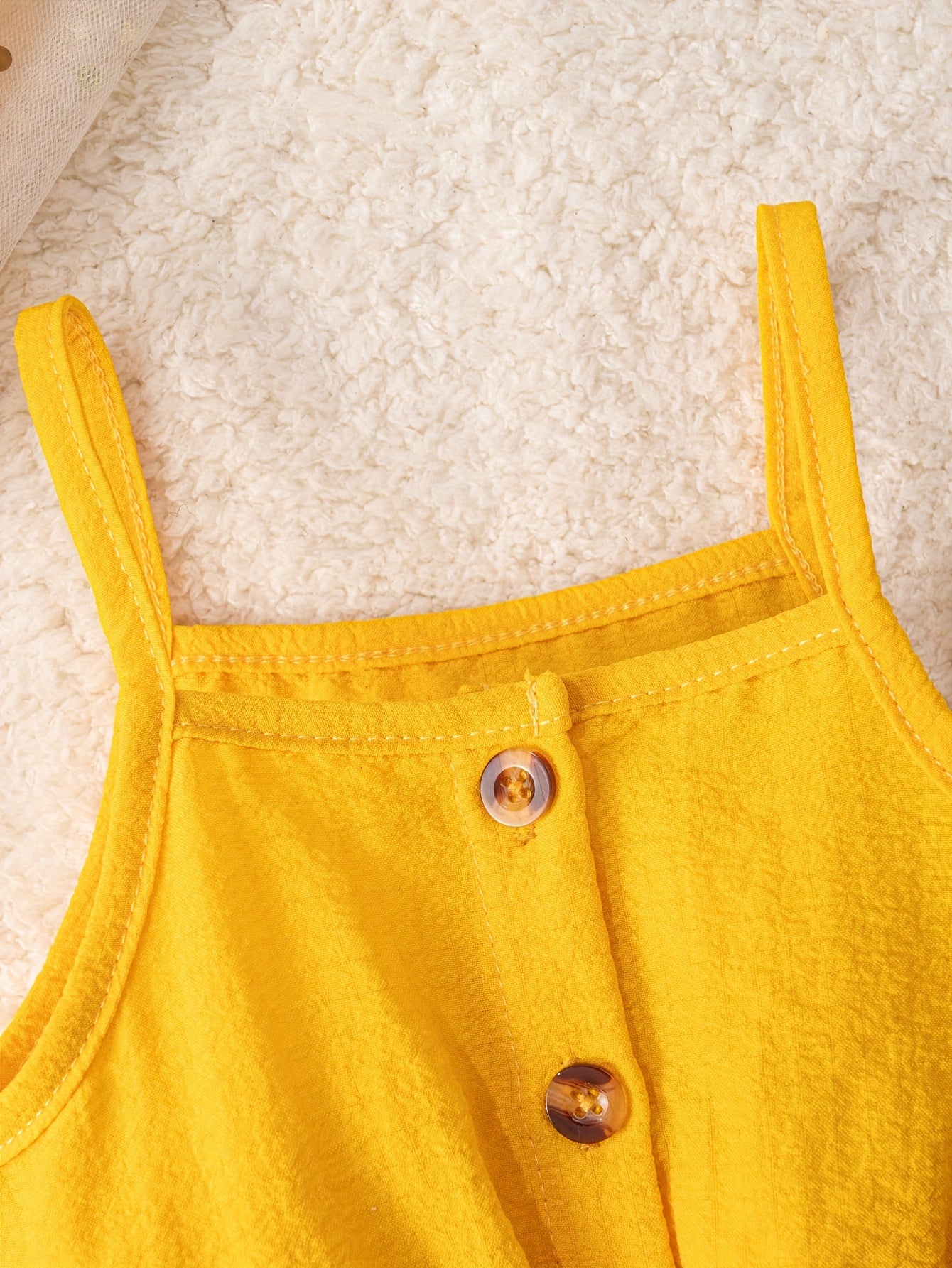 Baby Girl Bubble Romper Straps Solid Color All-Season with Belt for Toddler Learning to Walk