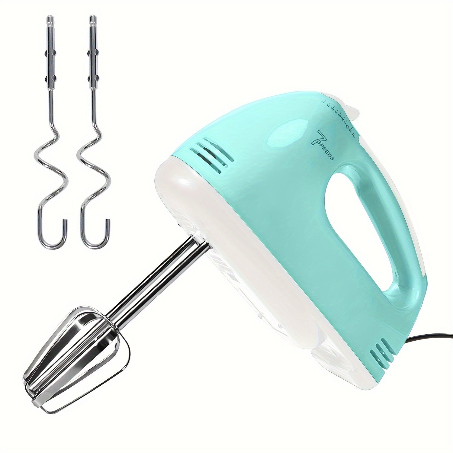 Handheld Electric Mixer with 7 Speeds for Eggs and Batter
