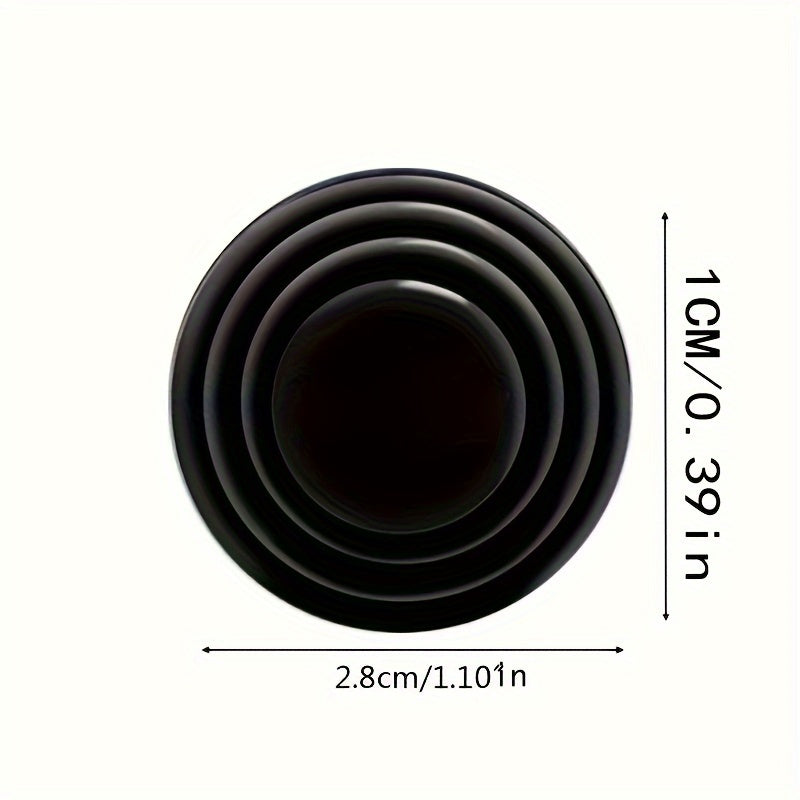 10 dona Silikon Avtomobil eshigi bumper himoyachilari, to‘qnashuvga qarshi tamponlar, avtomobilni himoya qilish uchun