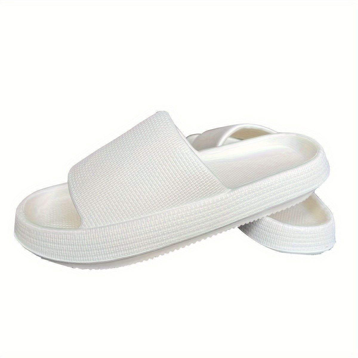 Unisex Indoor Cloud Slides Non Slip EVA Memory Foam Soft Comfort