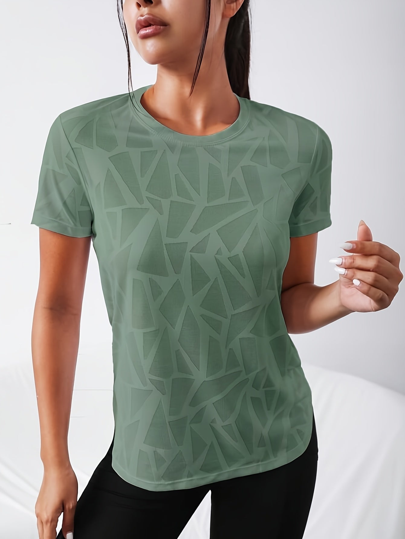 Adult Mesh Sweatshirt Large Size Breathable Sports Top