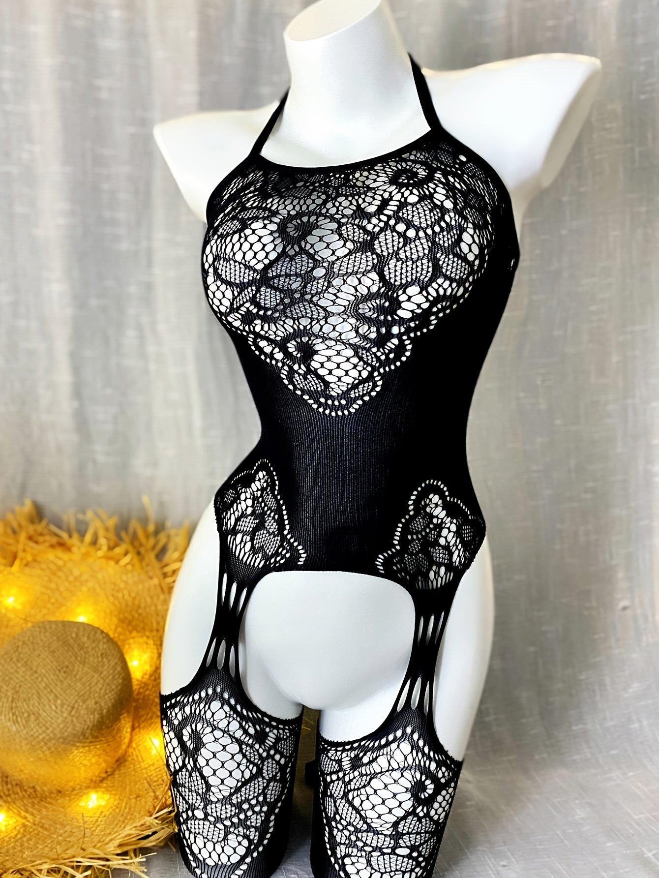 Plus-Size Women's Jumpsuit Casual Cotton Wide-Leg