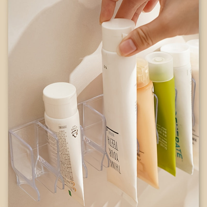 Organizador de baño de montaje en pared para cuidado de la piel y cosméticos, estante de almacenamiento que ahorra espacio