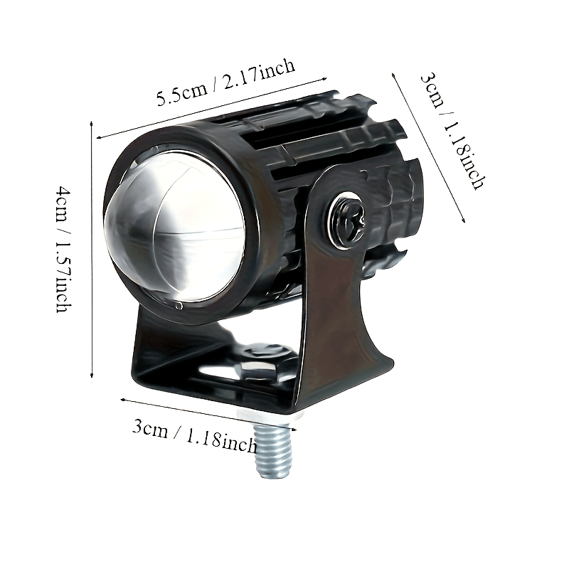 Motorcycle LED Lights Dual Color with Control Switch for Vehicle Use