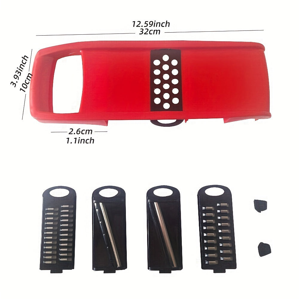 22-Piece Kitchen Gadget Set with Vegetable Chopper, Fruit Slicer, Grater, Peeler