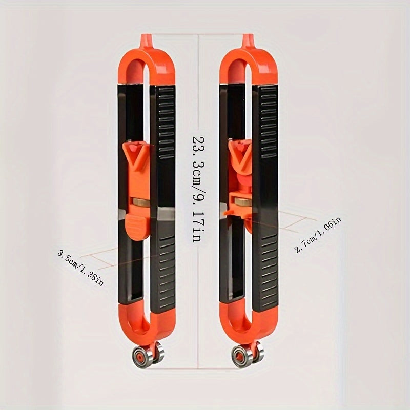 Juego de herramientas de carpintería de precisión con mecanismo de bloqueo para proyectos de bricolaje precisos