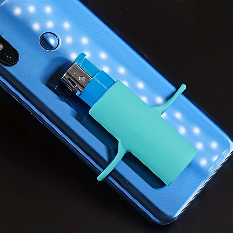 Unisex Silicone Lighter Cover Colorful Anti-slip Portable Durable Accessories