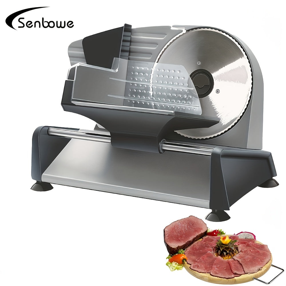 Cortadora eléctrica de carne de acero inoxidable para carne congelada y pan en la cocina