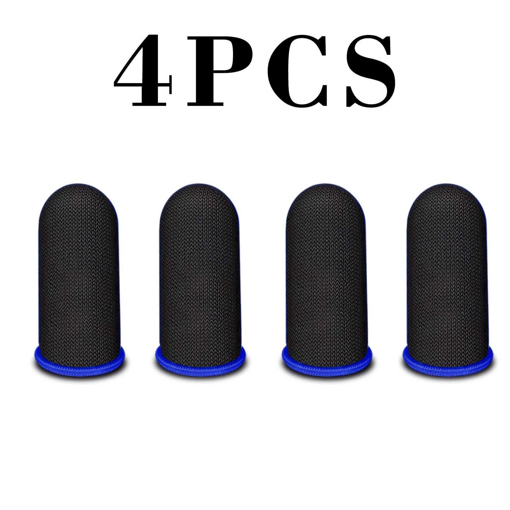 Conjunto de 120/20 mangas de fibra de carbono para dedos de juego, a prueba de sudor, antideslizantes, transpirables, ligeras para juegos en móvil