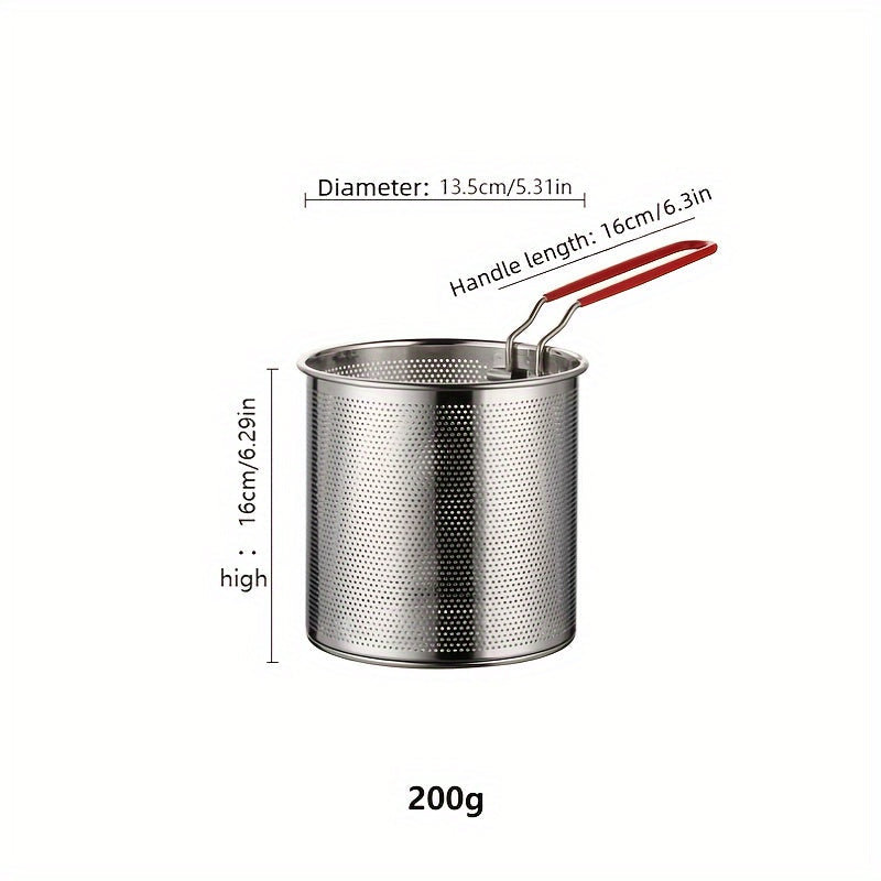 Freidora de acero inoxidable compatible con inducción olla de cocina multifunción que ahorra aceite