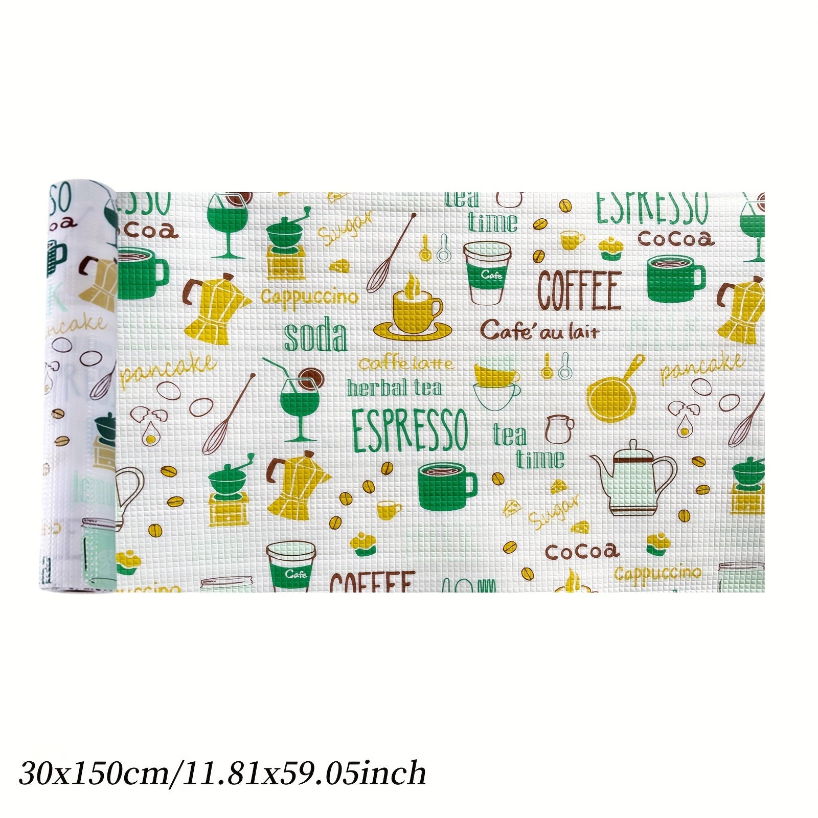 Kabinetlar, stol yuzalari va shkaflar uchun suv o'tkazmaydigan choyshab mato. Poyabzal shkaflari uchun maxsus qog'oz, namlikka chidamli va changga qarshi. Oshxona, muzlatgich va shkaf uchun sirpanmaydigan javon qoplami. Xonani bezash uchun uy jihozlari.