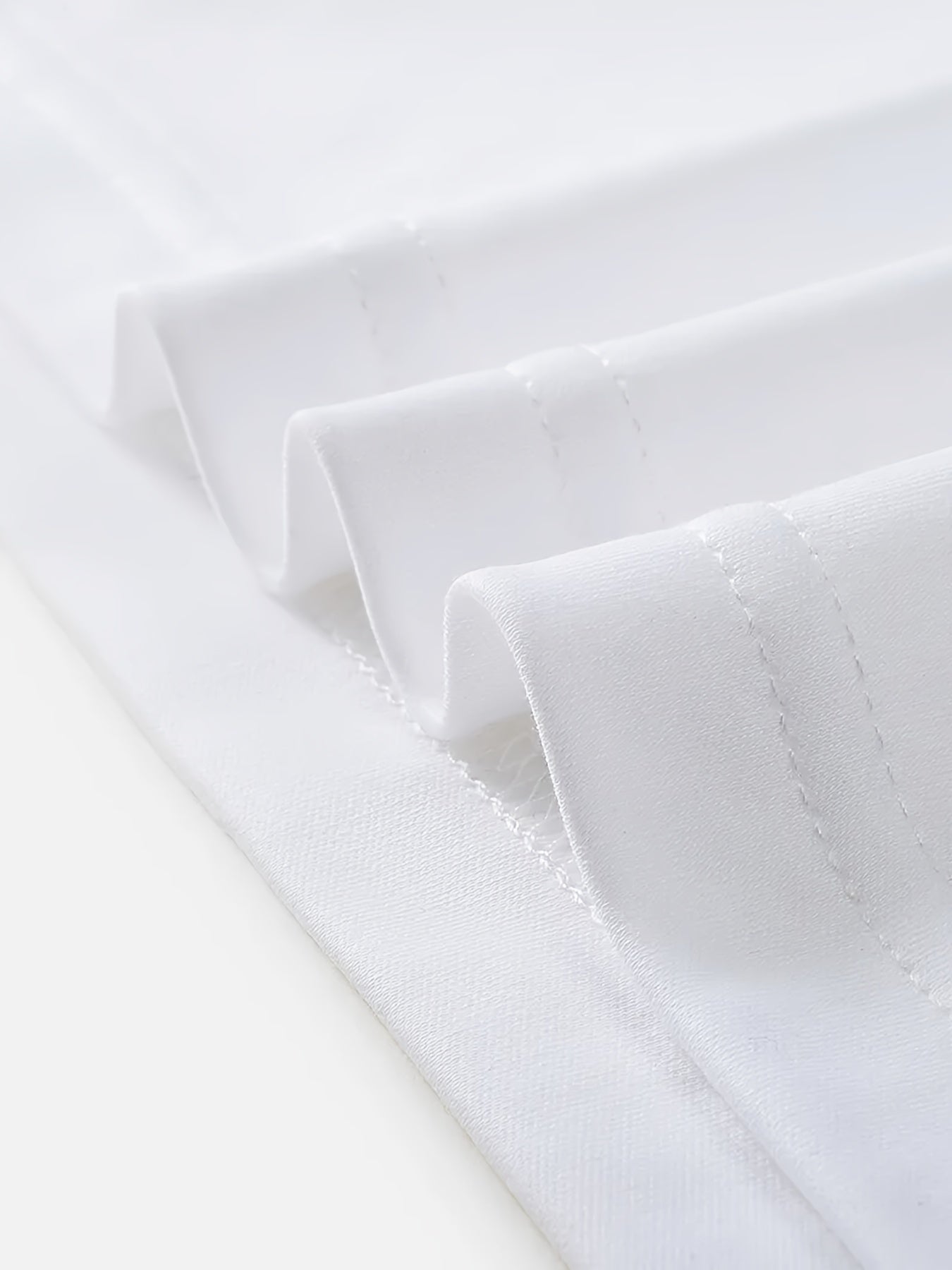 Men's Cotton T-Shirt 3-Piece Set Short Sleeve Crew Neck Solid Color Casual Top