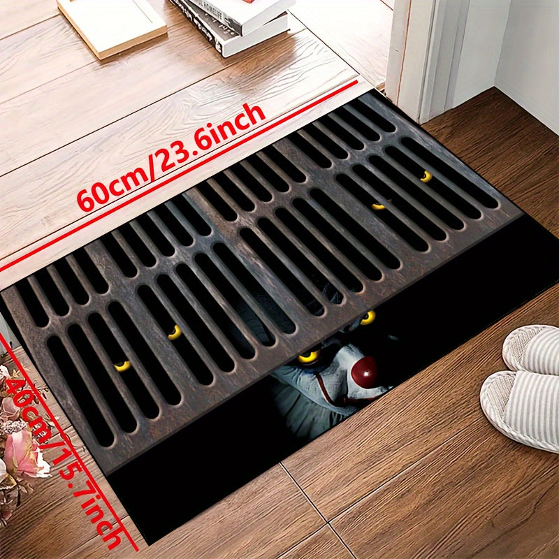 Halloween Door Mat Non-Slip Polyester Indoor Outdoor 15x23 19x31 23x35 31x47