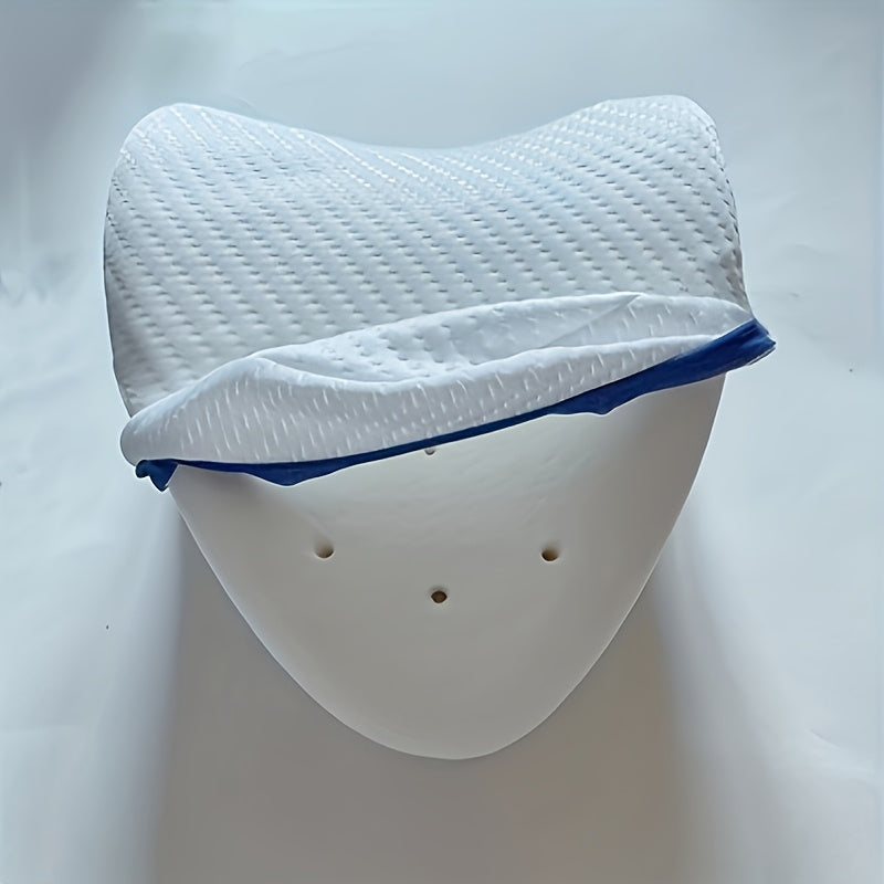 Memory Foam Leg Pillow for Maternity and Knee Support Heart Shape Cushioned Support