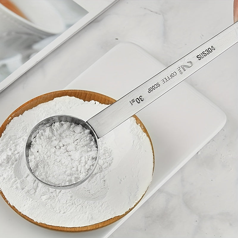 304 Stainless Steel Coffee Spoons Long Handle for Ground Coffee and Milk