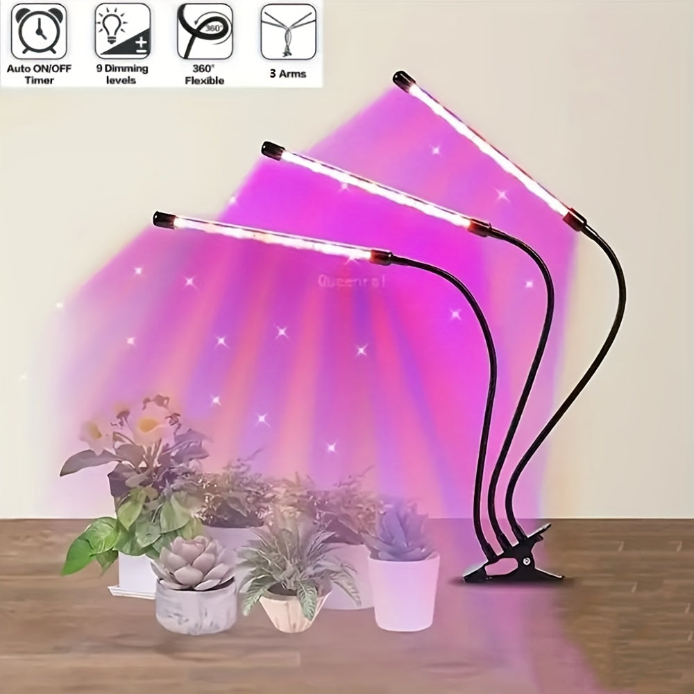 USB Dimmable LED Grow Light for Indoor Plants Wall Mount