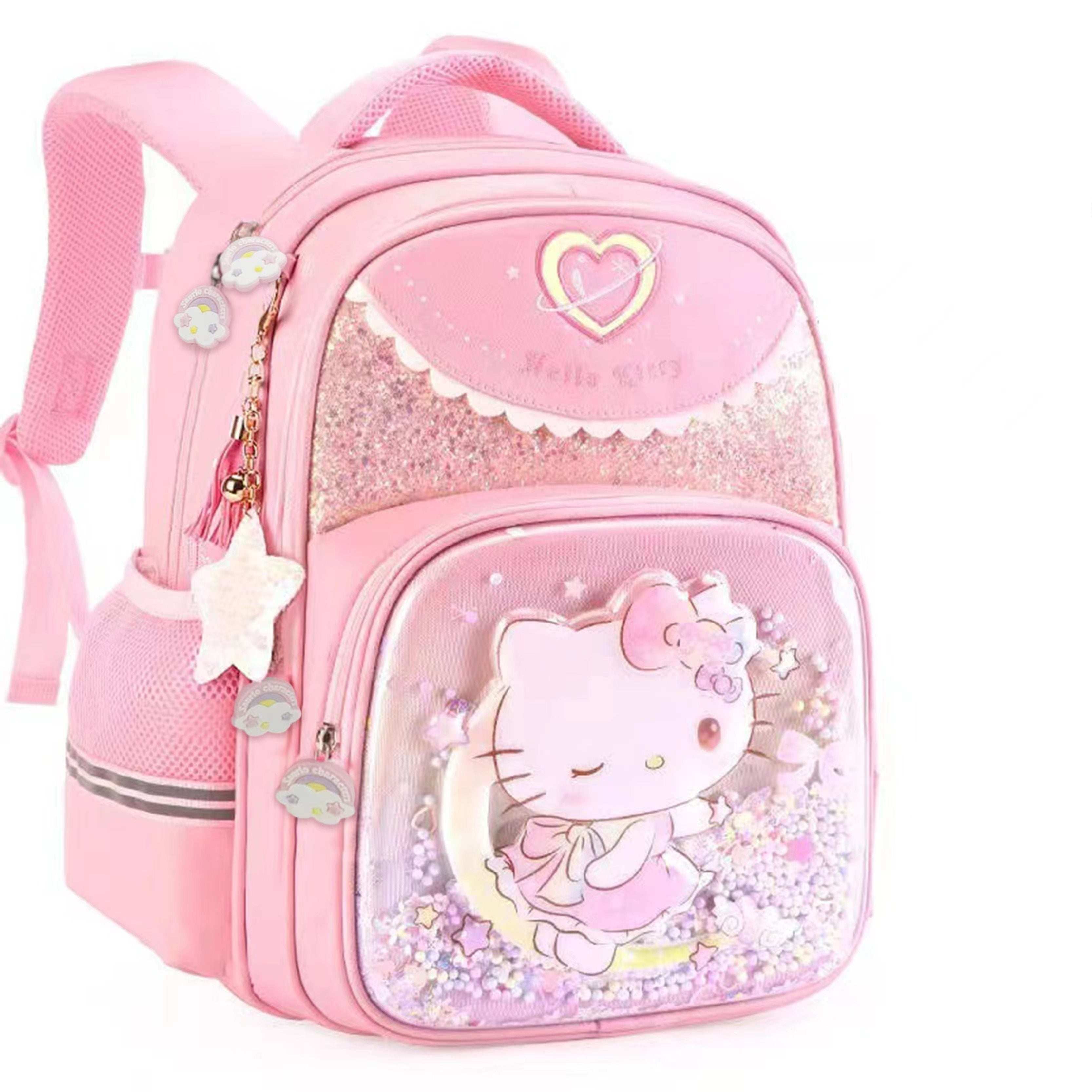 Kids School Backpack for Girls Lightweight Toddler Primary School Bag for First and Second Grade