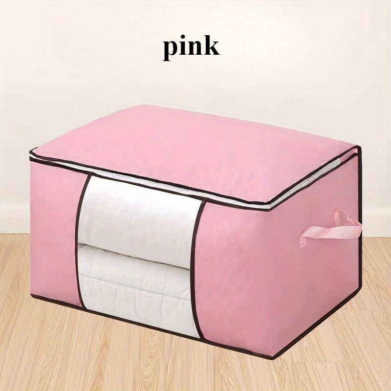 Non-Woven Quilt Storage Bag for Clothes Bedding Organization Large Durable