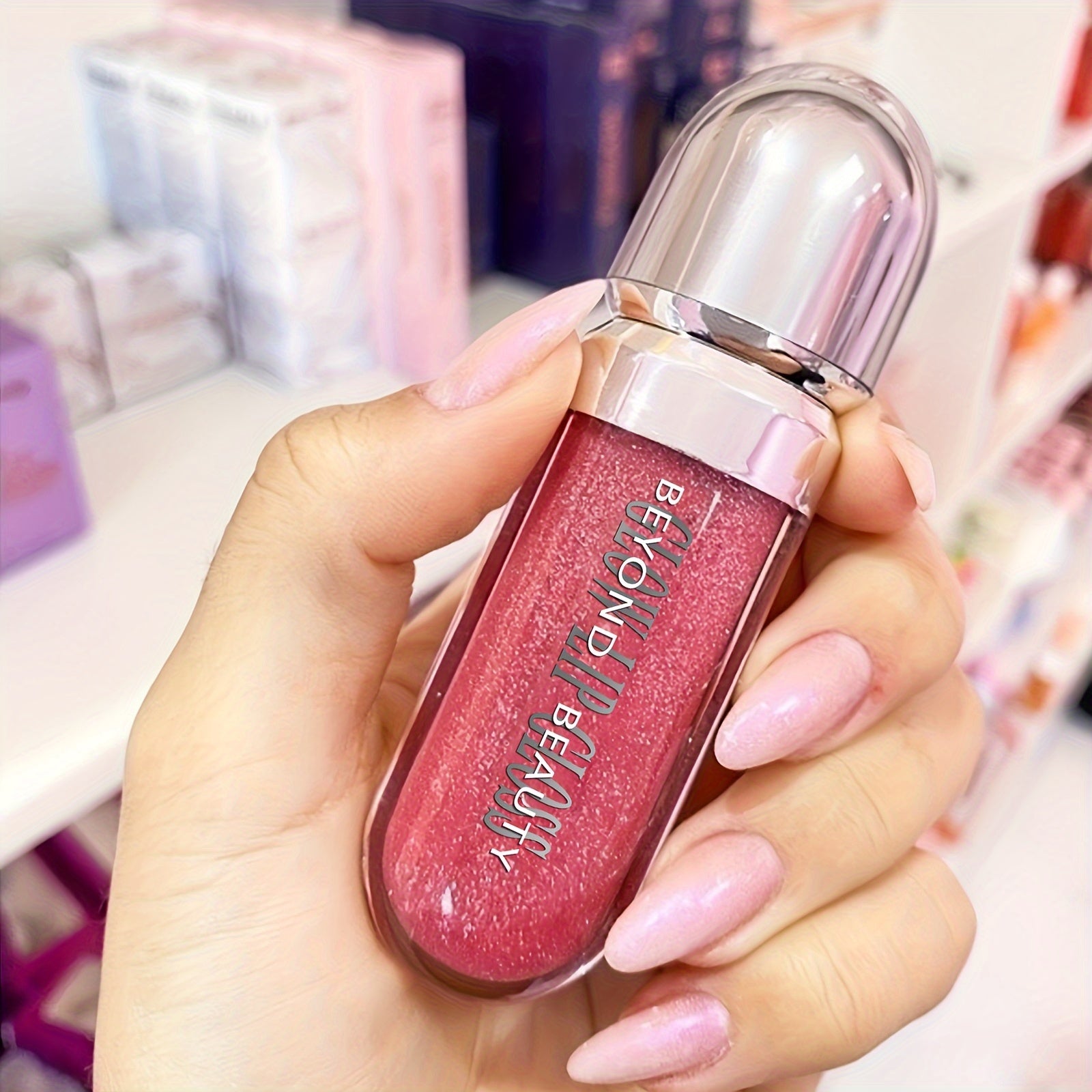 Ayollar uchun namlantiruvchi lab bo'yog'i, Ultra Shine, uzoq davom etadigan Berry