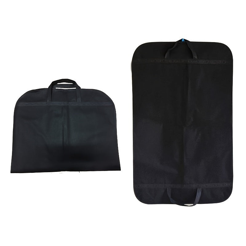 Black Garment Cover for Clothes Storage Travel Dustproof Moistureproof