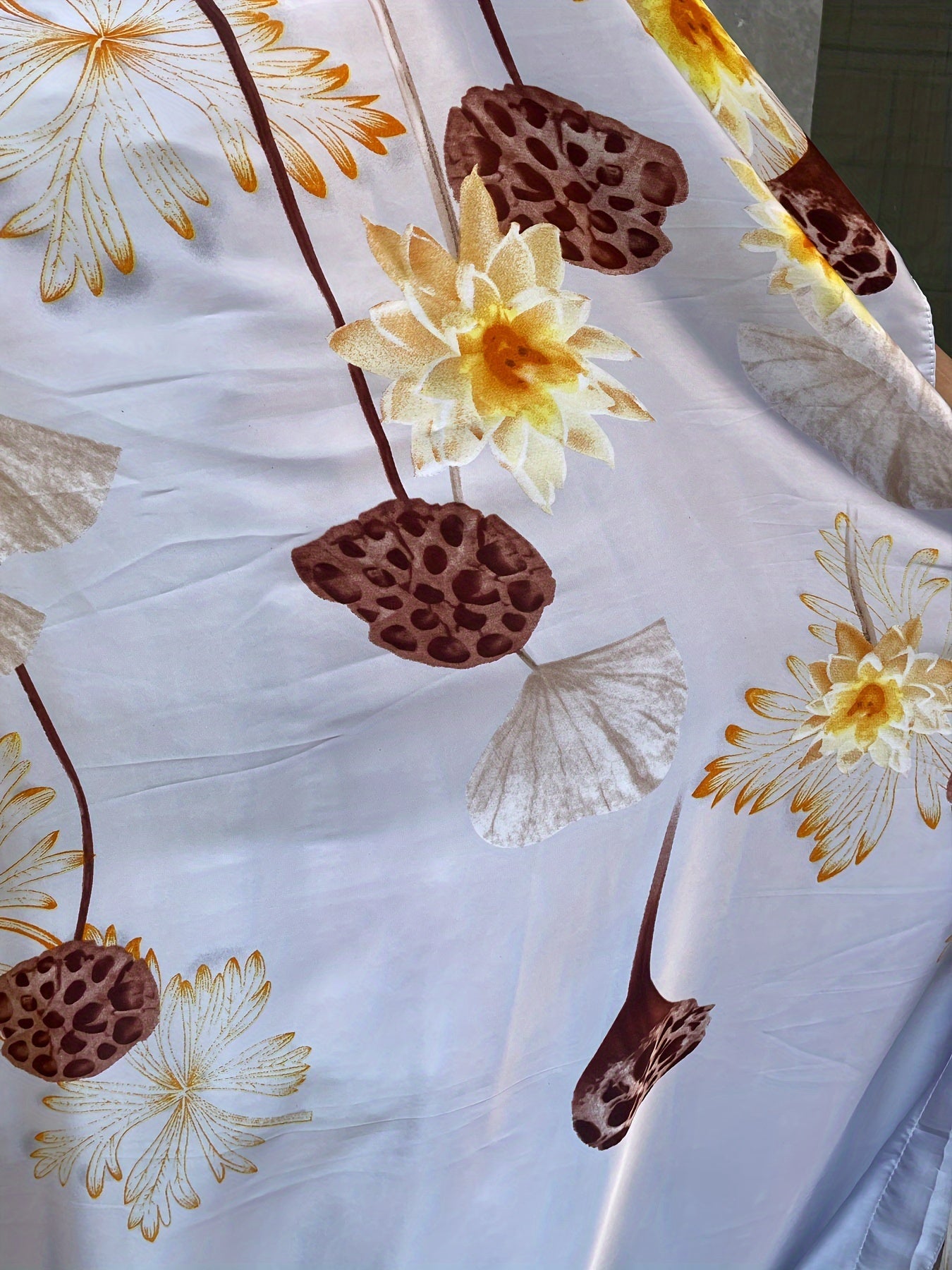 Платье для женщин больших размеров с цветочным принтом и длинным кроем, легкий полиэстер, повседневное летнее платье