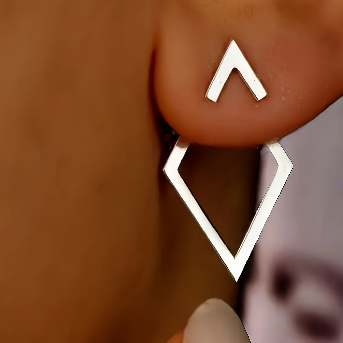 Женские серьги-кольца в стиле бохо шик с геометрическим дизайном из цинкового сплава, повседневный аксессуар для подарка