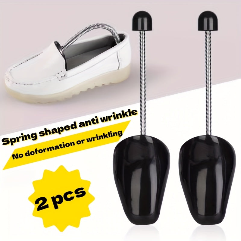 2-Pack Adjustable Shoe Lasts for Men and Women Plastic Shoe Tree Expanders