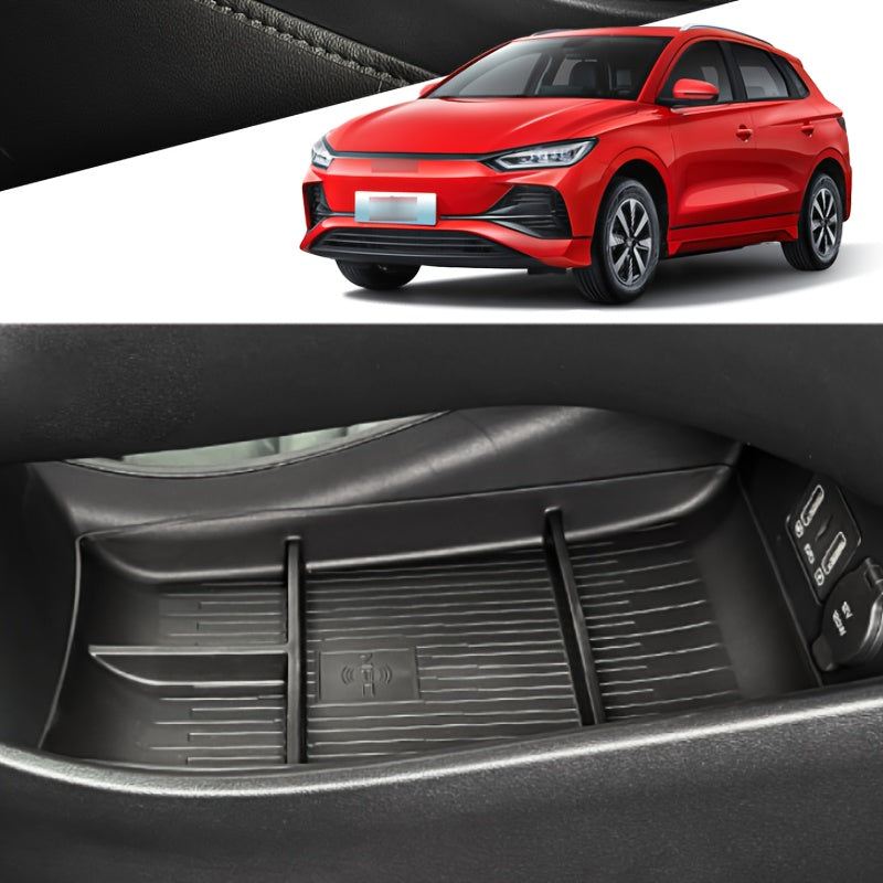 Car Interior Organizer Black Multi-Compartment Storage Box for E2 2023