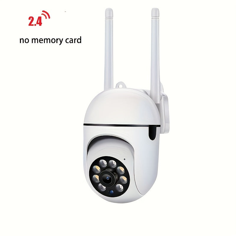 Simsiz Ikki Toifa Wi-Fi Kamerasi 355 daraja panoramali ko'rinishlar, aqlli uy kuzatuv imkoniyatlari, harakatni aniqlash signalizatsiyasi, tungi ko'rish, ikki tomonlama aloqa, ichki monitoring va xavfsizlik xususiyatlarini taklif etadi.