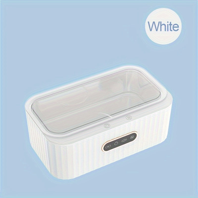 High-Efficiency Jewelry and Eyeglass Cleaner with Touch Screen 4-Speed Deep Cleaning Pink