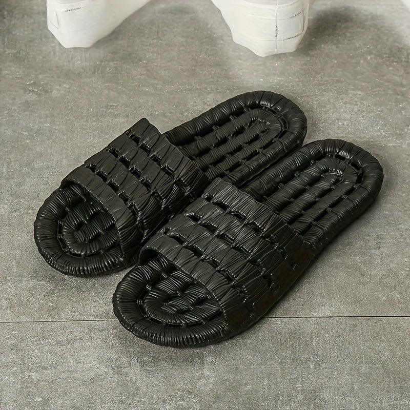 EVA Couple Slippers Waterproof Anti-Slip Soft Sole Indoor Bathroom Casual All-Season