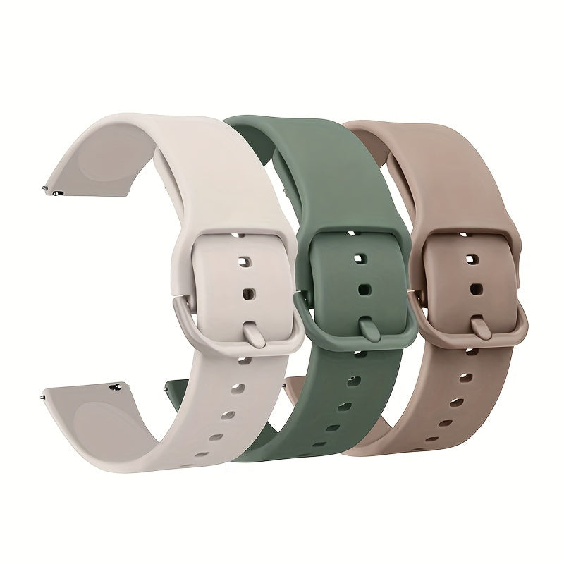 3pcs Sports Watch Straps for Samsung Galaxy Watch 5 Pro 4 3 Active 2 22mm Replacement Bands