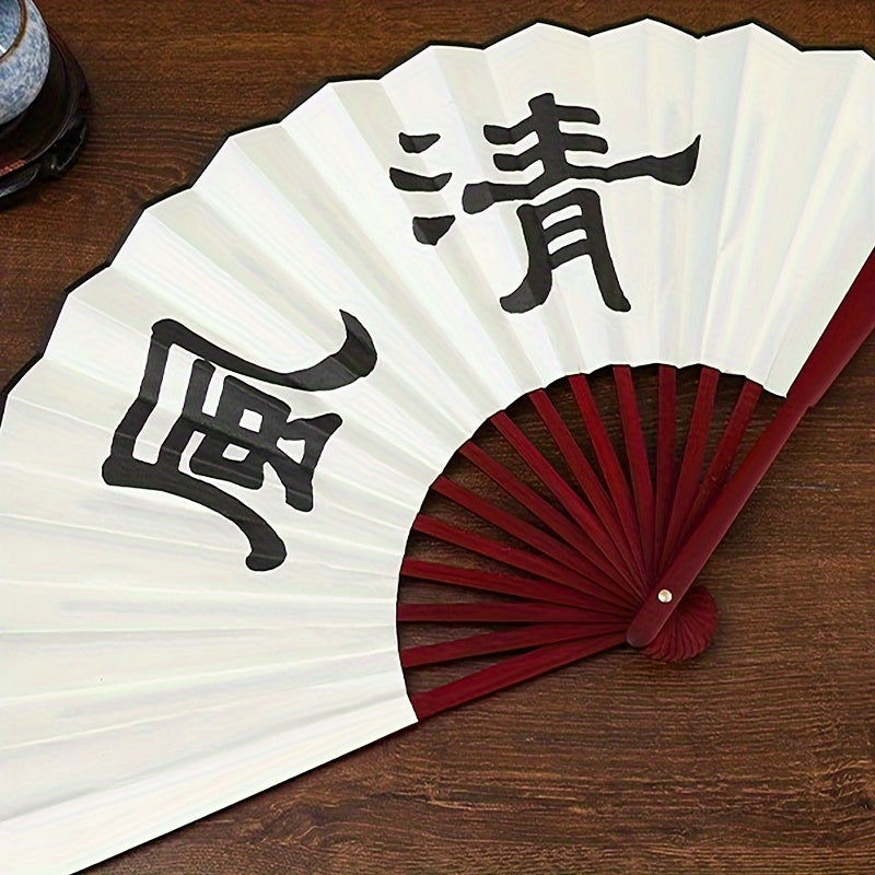 Xitoy ipakli buklamali fan suv o'tkazmaydigan, yirtiqlarga chidamli, engil, qoʻlda tutadigan, nafis aksessuar