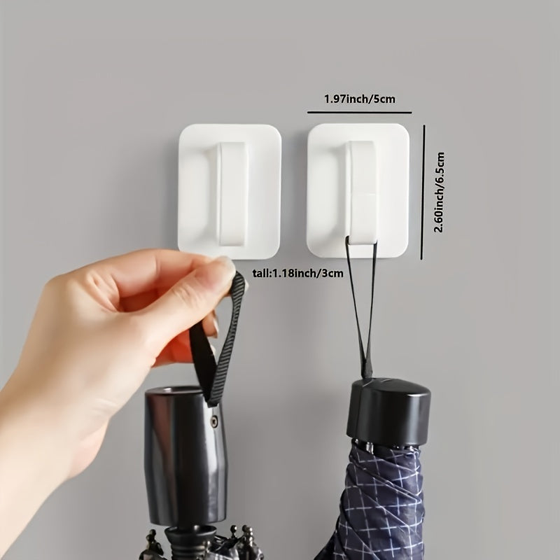 Bathroom Wall-Mounted Storage Hook Punch-Free Multifunctional Bathroom Organizer