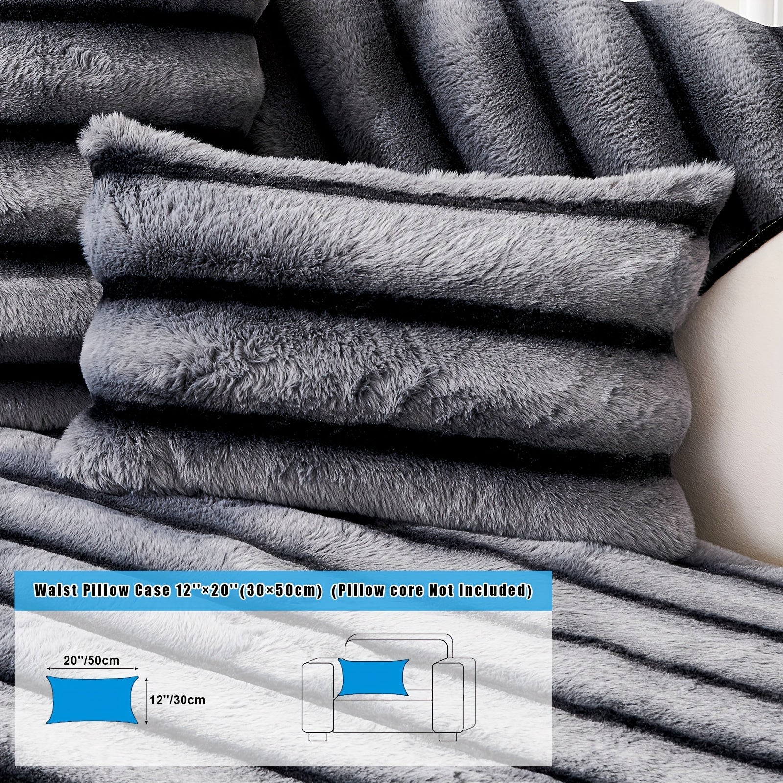 Мягкий, дружелюбный к питомцам чехол для дивана из искусственного мутона с шерповым флисом для диванов на одно-четыре места. Машинная стирка и нескользящий.