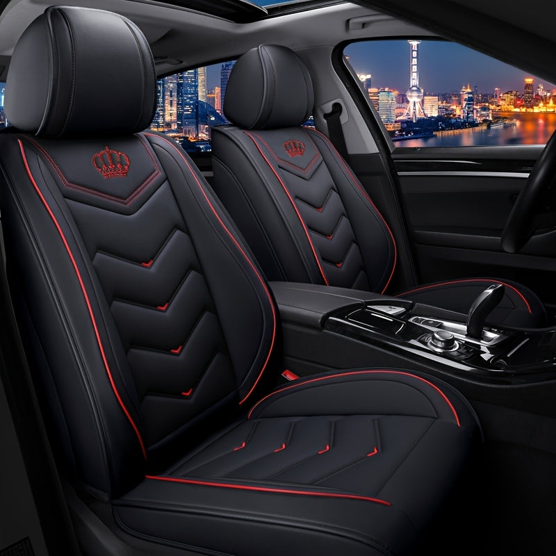 Full Cover Car Seat Covers for Women and Families Waterproof Scratch-Resistant