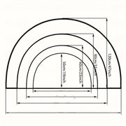 Bohemian Mandala Doormat Non-Slip Polyester Entryway Kitchen Bathroom Decor