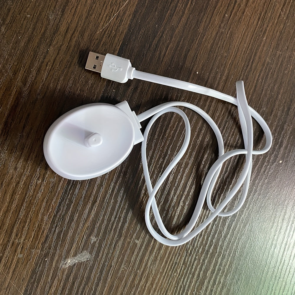 USB Electric Toothbrush Charger Portable Inductive Base No Battery Compatible with Most Chargers