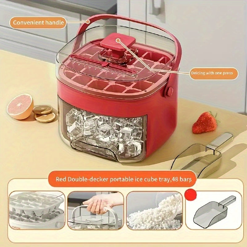 25 kub bo'shliq va oson bosish qopqog'i bilan kompaktdw dual-dizaynli muzlatgich