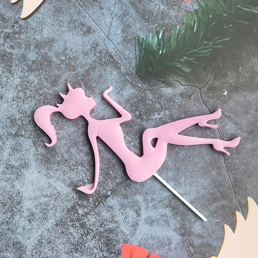 Silicone Lollipop Mold for Teen Girls Flower Season Design DIY Starry Lollipop and Chocolate Candy