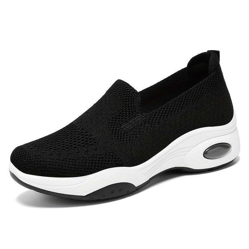Women's Mesh Sneakers with Air Cushion Support for Casual and Outdoor Use
